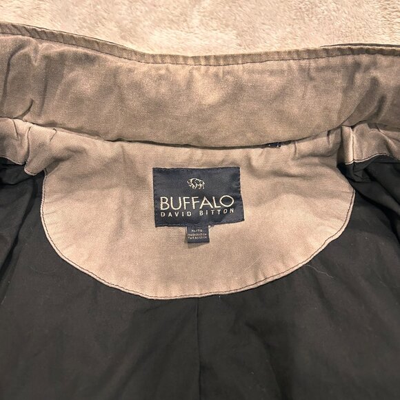 Buffalo David Bitton Men's Utility Jacket Black Gray Size XL - Picture 4 of 9